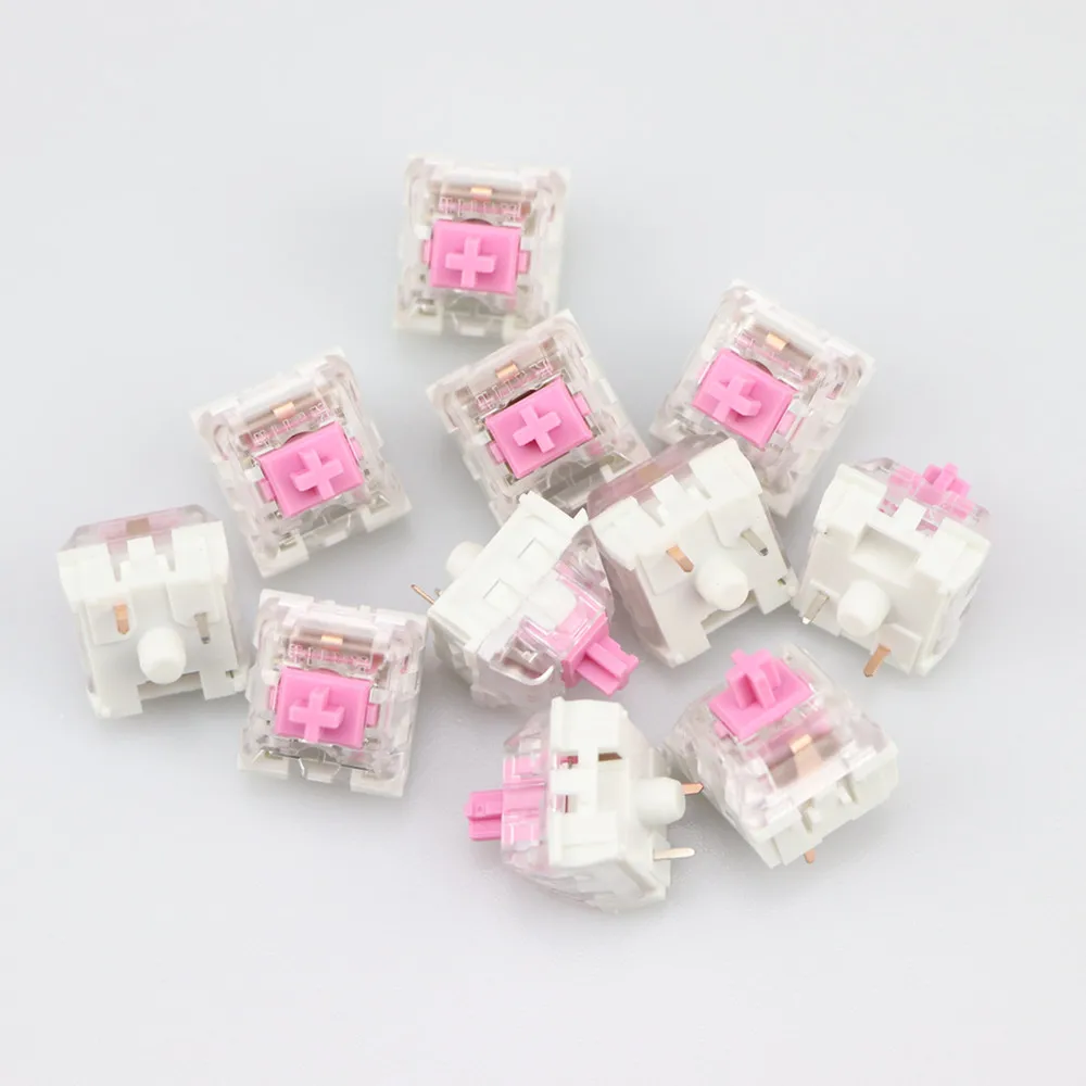 Крутой джазовый переключатель скорости kailh RGB SMD Золотой Серебряный медный Бронзовый розовый MX RGB Swithes для механической игровой клавиатуры с подсветкой