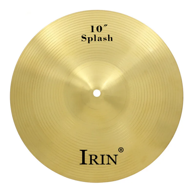 IRIN медный сплав Crash Cymbal барабан набор прочный латунный для ударных инструментов