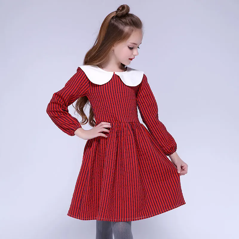 Teens Dresses Long Sleeve Cotton Autumn for Children Robe Dress Halloween Costume Kids Girls Party Christmas Princess Clothes 9T | Детская