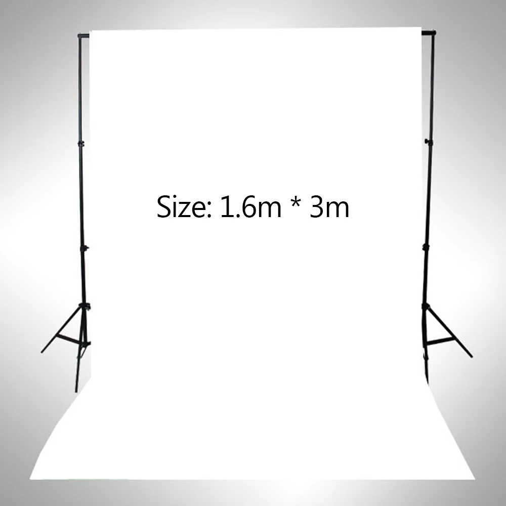 CZ STOCK Photo background Studio Kit Set Backdrop Stand with Storage Bag Black White Nonwoven Backdrops Mini Clips Photography |