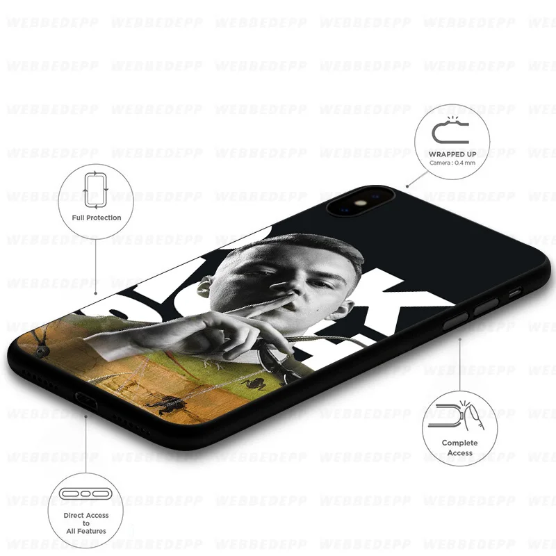 WEBBEDEPP Markul Rapper Soft Case for Huawei Mate Honor 20 6A 7A 7C 7X 8 9 9X 10 View Lite Pro 30 |