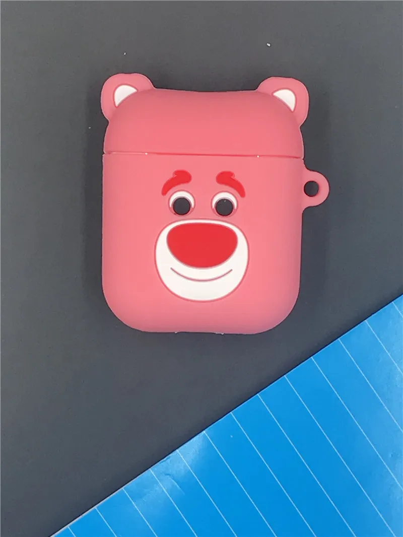 16 Мультяшный беспроводной Bluetooth чехол для наушников для Apple AirPods силиконовый зарядный чехол для наушников Защитный чехол для AirPods - Цвет: 16