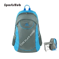 sportshub patented 47l outdoor bags with foldable chair functional knapsack fishingtravelinghikingcamping backpack sb0005