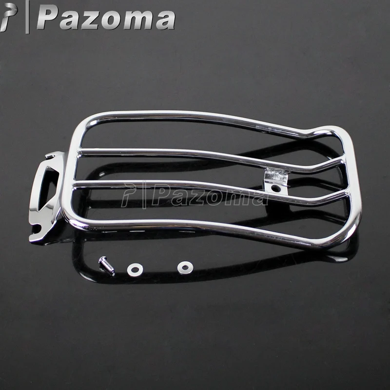 Хромированный багажник для мотоцикла стойка заднего сиденья соло Harley Road King Electra