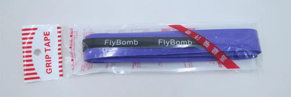 FlyBomb Высокое качество ракетки для бадминтона овергрипы теннисные ракетки обертывания противоскользящие килевые ручки клей для рук эластичность овергрип L349OLD - Цвет: purple