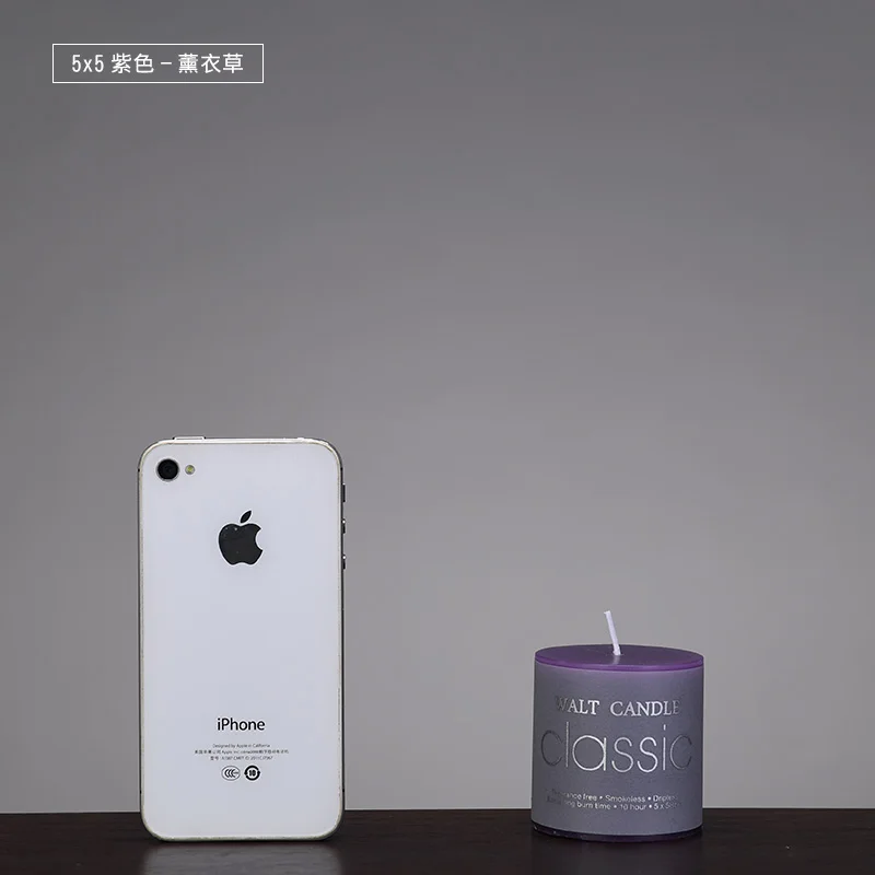 5x5cm lavender Декоративные Свечи свадебные Буги шофи-плат Velas Ароматизированная восковая свеча изготовление день рождения пеньковые свечи воск JKK091 - Цвет: 5x5cm lavender