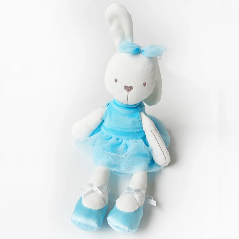 Новый 42 см милые детские мягкие плюшевые игрушки Brinquedos плюшевый кролик спальный