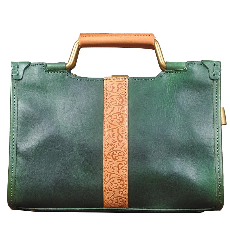 Натуральная кожа высокое качество Маленькая женская сумка мессенджер на плечо