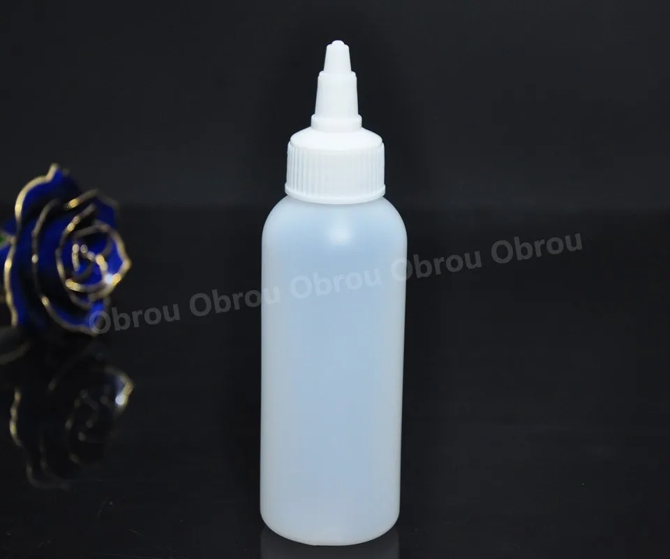 

free shippping 1000pcs 100ml pen shape pen pe plastic twist off cap dropper bottles discount bottles