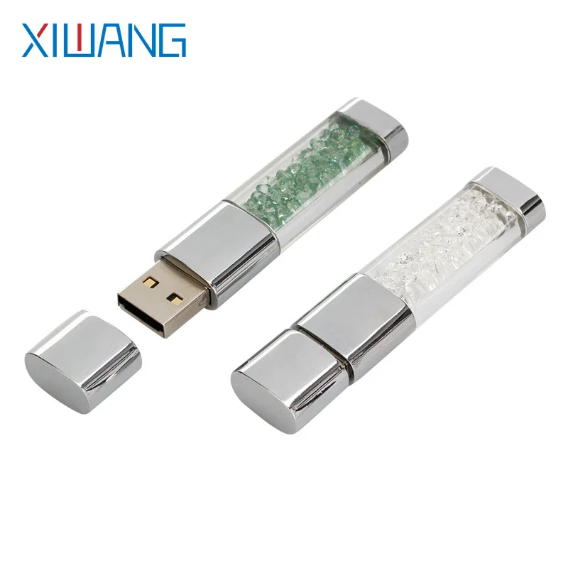 Флеш-накопитель, 8 ГБ, кристальная коробка, USB флешка, 64 ГБ, металлическая usb флеш-память, 128 ГБ, 4 Гб, флешка в виде бижутерии, 16 ГБ, USB флеш-накопитель, 32 ГБ, бесплатный логотип