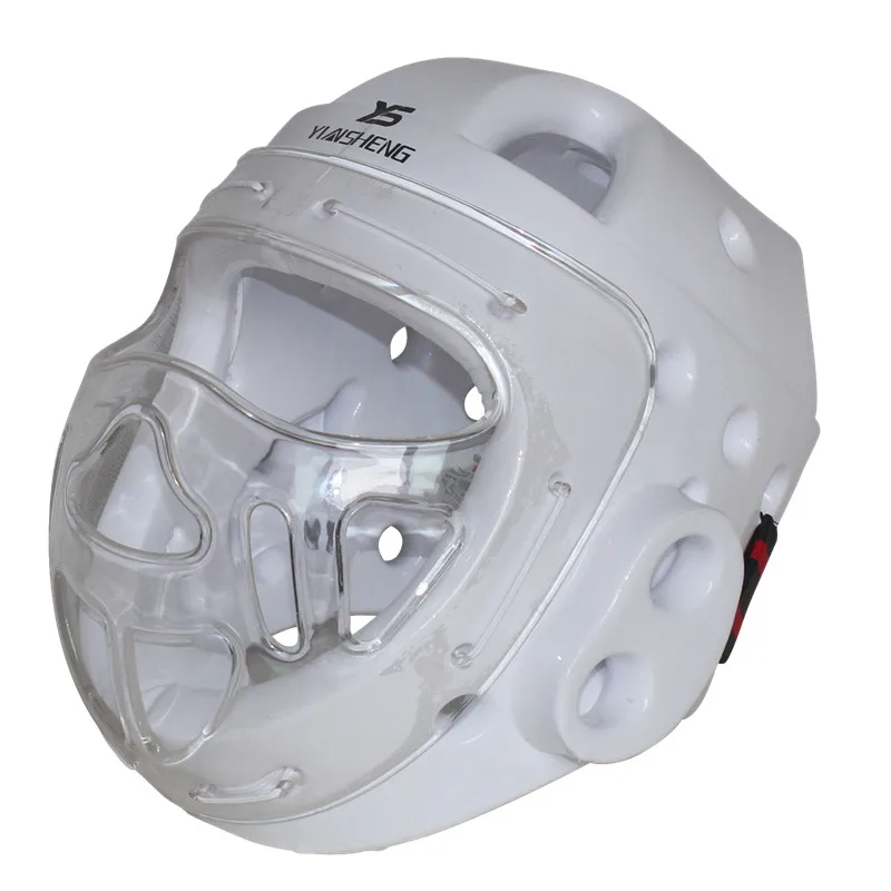 Шлем для каратэ Dobok кикбоксинга защита головы с маской лица тренировочный