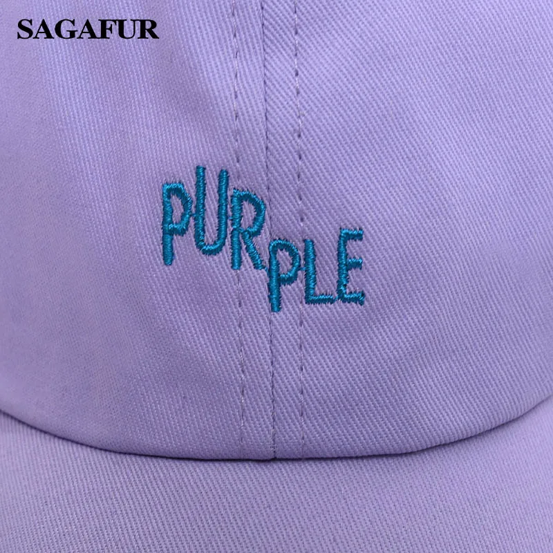 Хлопковая Регулируемая Кепка для бейсбола твердая цветная унисекс пар модная