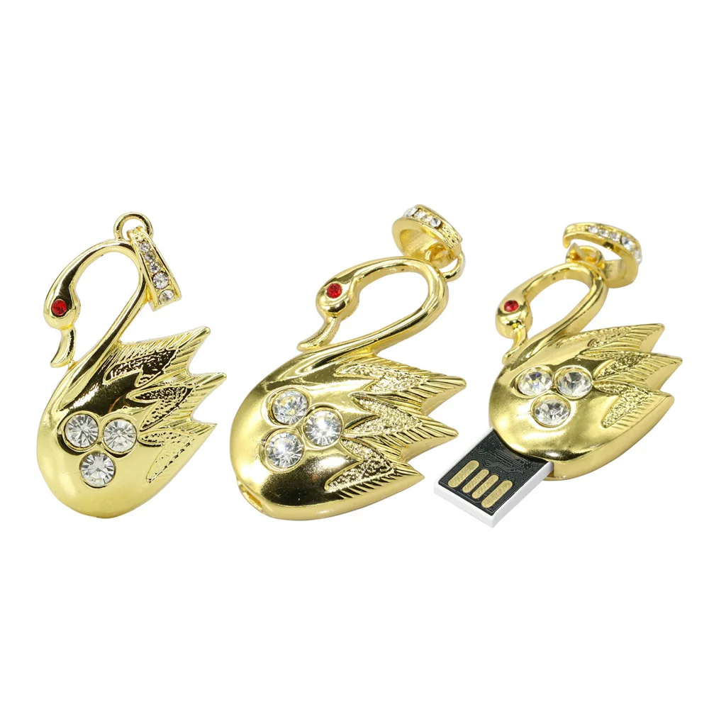 Amthin Лебедь U диска USB2.0 4 г 8 16 32 64 128 USB флэш накопители ручка накопитель диск