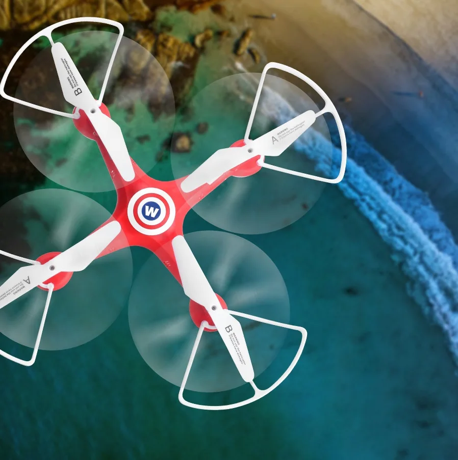 Радиоуправляемый вертолет складной Дрон WIFI FPV с ESC камерой HD1080p дистанционное