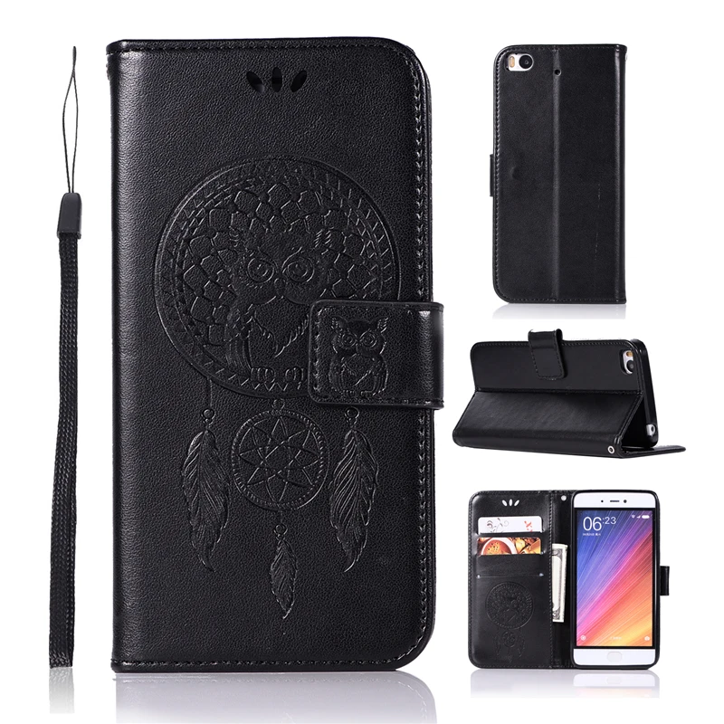 

For Cover Xiaomi Mi 5S Case Dreamcatcher Leather Flip Case for Xiaomi Mi 5S Wallet Cover For Xiaomi Mi5S Phone Case