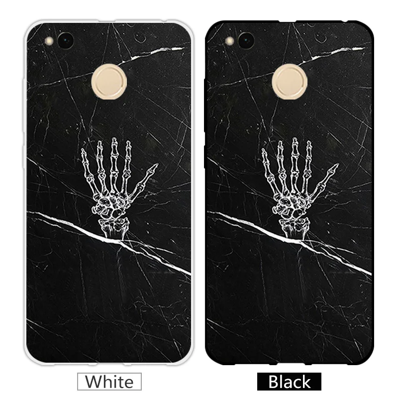 for Xiaomi Redmi 4X 4 X Case Soft Silicone For Redmi4X xiomi 4x Black Cover 5.0 inch Phone Moon Capa |
