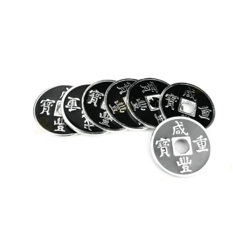 Китайская монета волшебные трюки реквизит для сцены игрушки детей/друзей