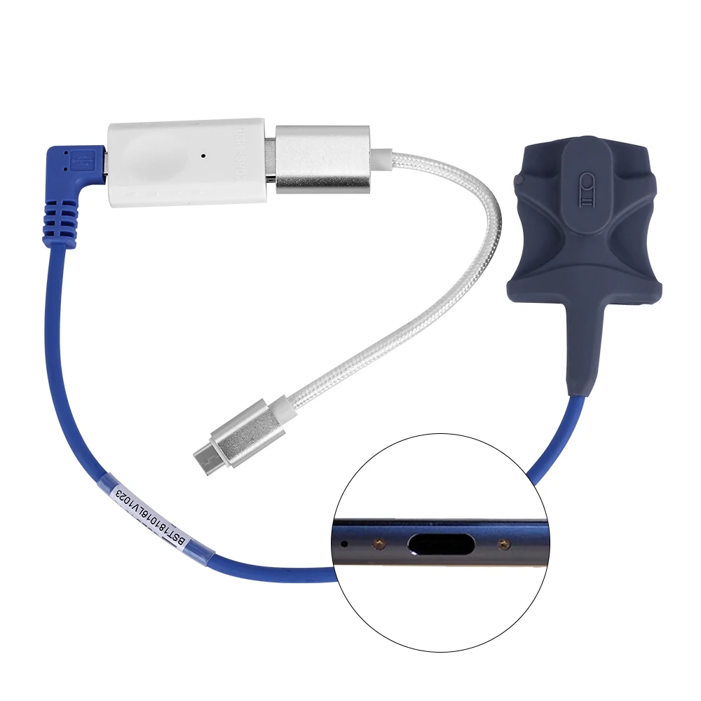 USB пальцевой Пульсоксиметр для сна для детей и взрослых, для телефона на базе Android, с функцией OTG, портативный кислород для насыщения крови, SPO2, PR, Oximetro