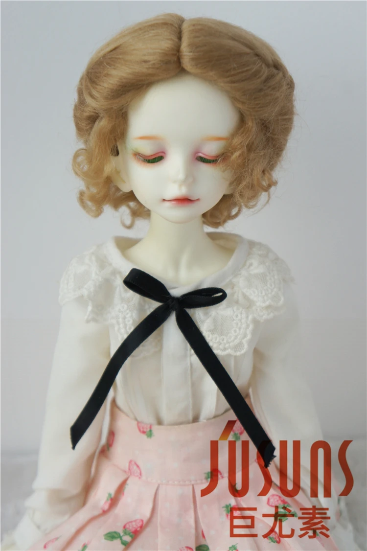 JD089 1/6 1/4 1/3 классический твист парик для куклы мохеровый Размер 6 7 дюймов 8 9 кукла