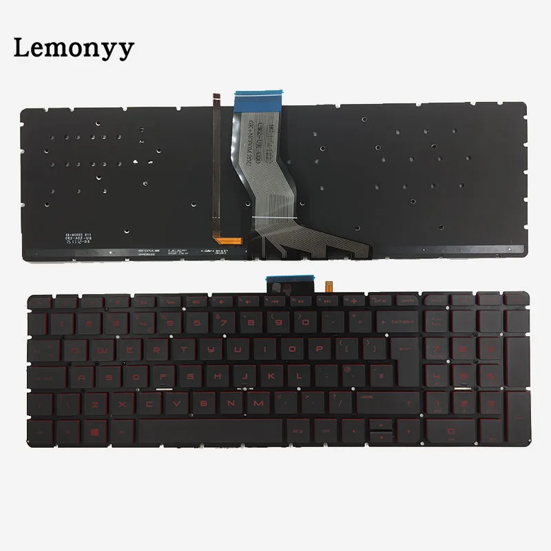 UK Клавиатура ноутбука с подсветкой для hp двумя способами; женские 17-W000 17-W100 17-W200 17t-w000 17t-w100 17t-w200 17-w001la 17-w101la 17-W 17-w202la