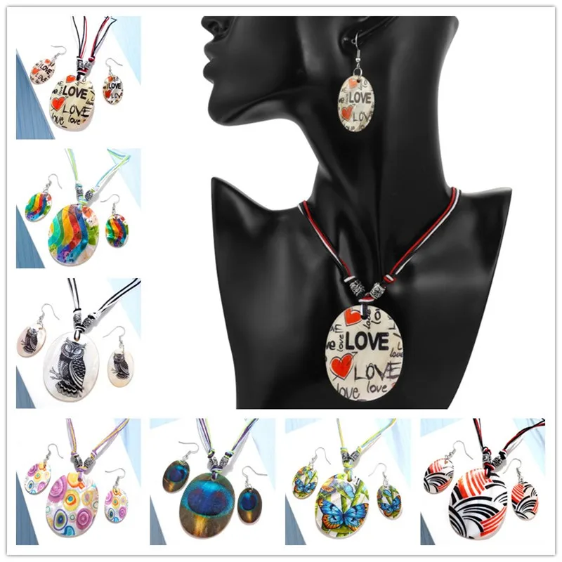 Женский комплект из ожерелья в африканском стиле ювелирный набор для вечеринки