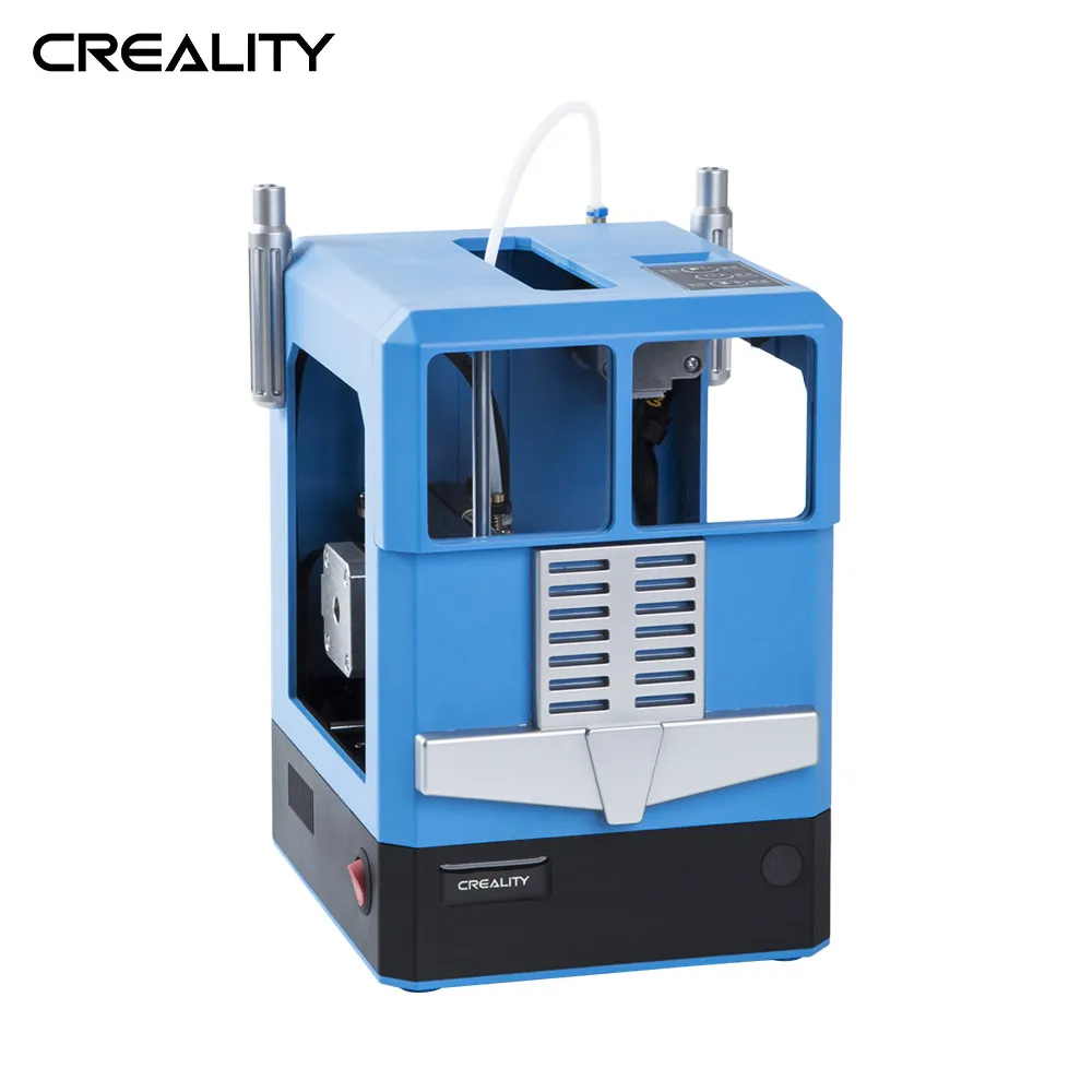 Creality 3D CR-100 компактный размер настольный 3d принтер Полностью Собранный 100*100*80 мм размер печати автоматическое выравнивание с пультом дистанционного управления