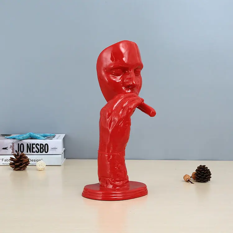 Абстрактная скульптура в ретро-стиле для мужчин курительная сигара креативная