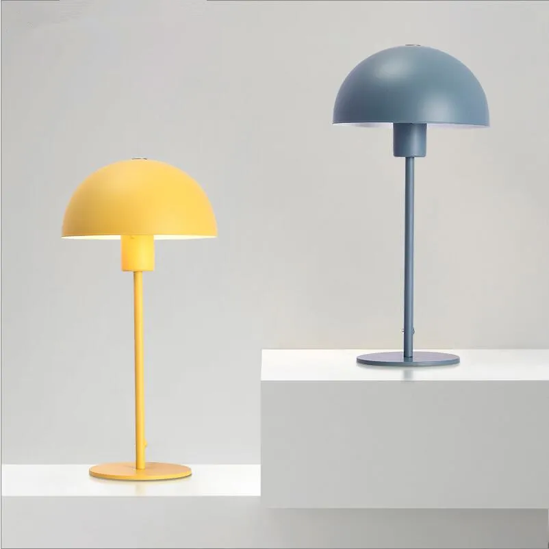 H40cm искусство дешевые железные настольные лампы Свет E27 LED