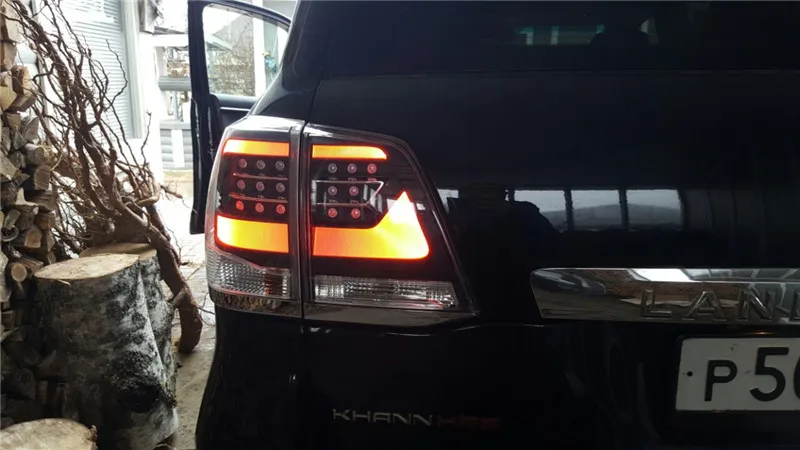 VLAND Автомобильная задняя лампа для Land cruiser светодиодный задний светильник 2008 2015