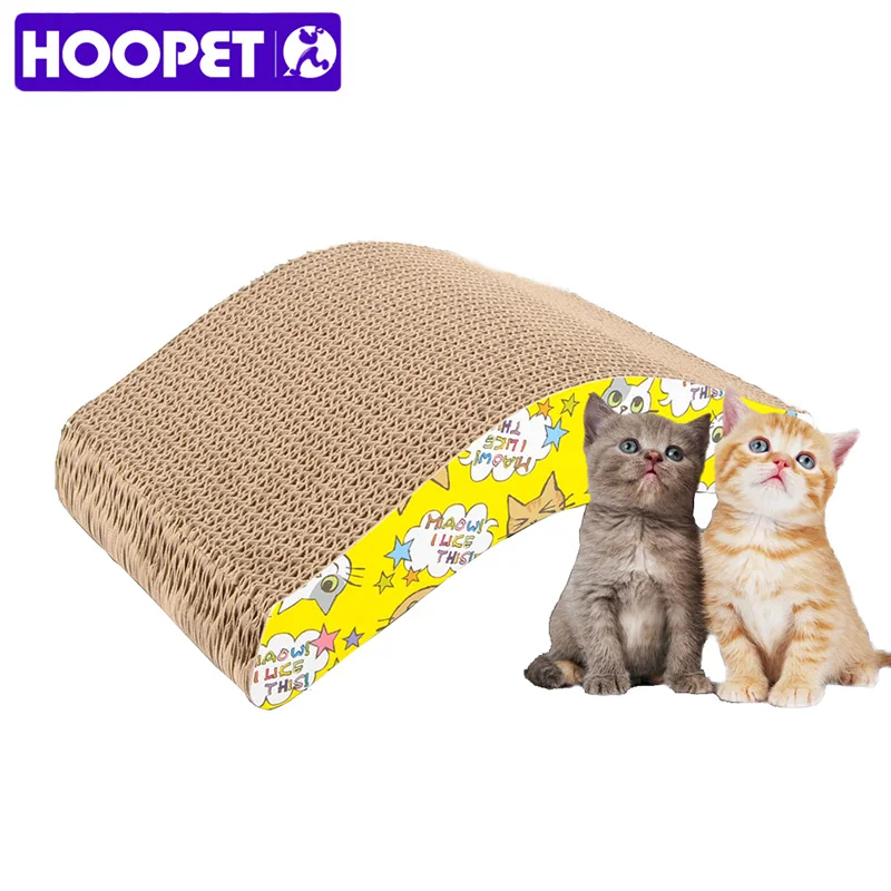 HOOPET Кот царапина доска коврик скребок кровать котенок забота о когтях интерактивная игрушка|cat kitten toys|cat