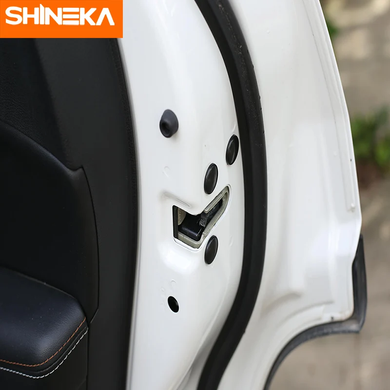 Наклейки для автомобиля SHINEKA Jeep Grand Cherokee защита винтов замка двери наклейки |