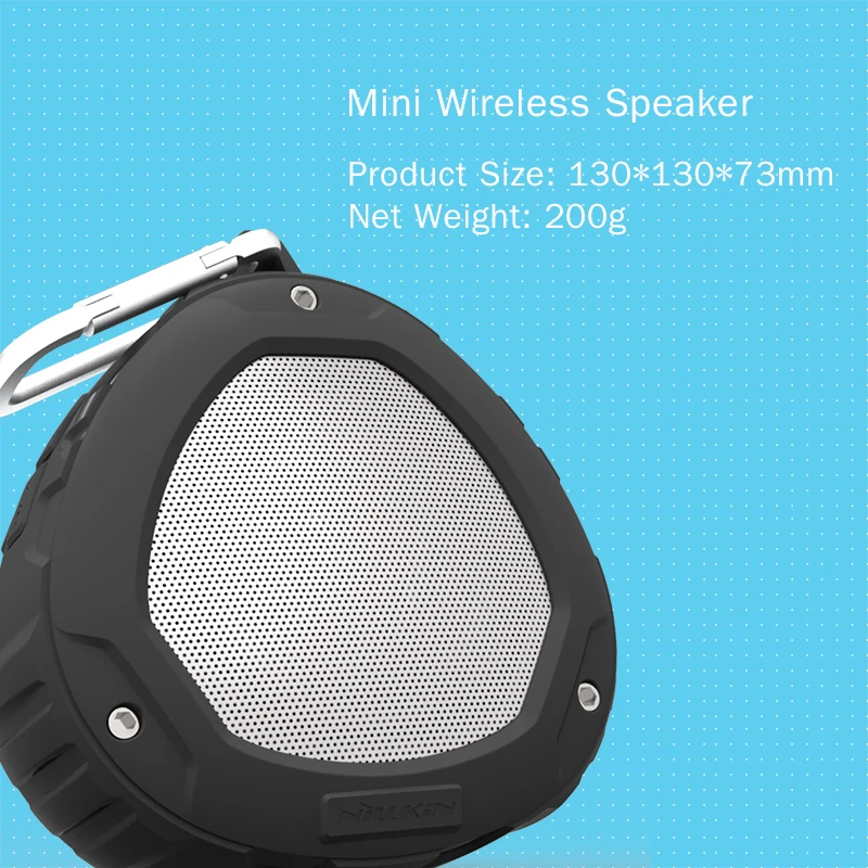 Nillkin Мини Открытый Портативный Bluetooth Динамик 4.0 IPX4 Водонепроницаемый звуковой