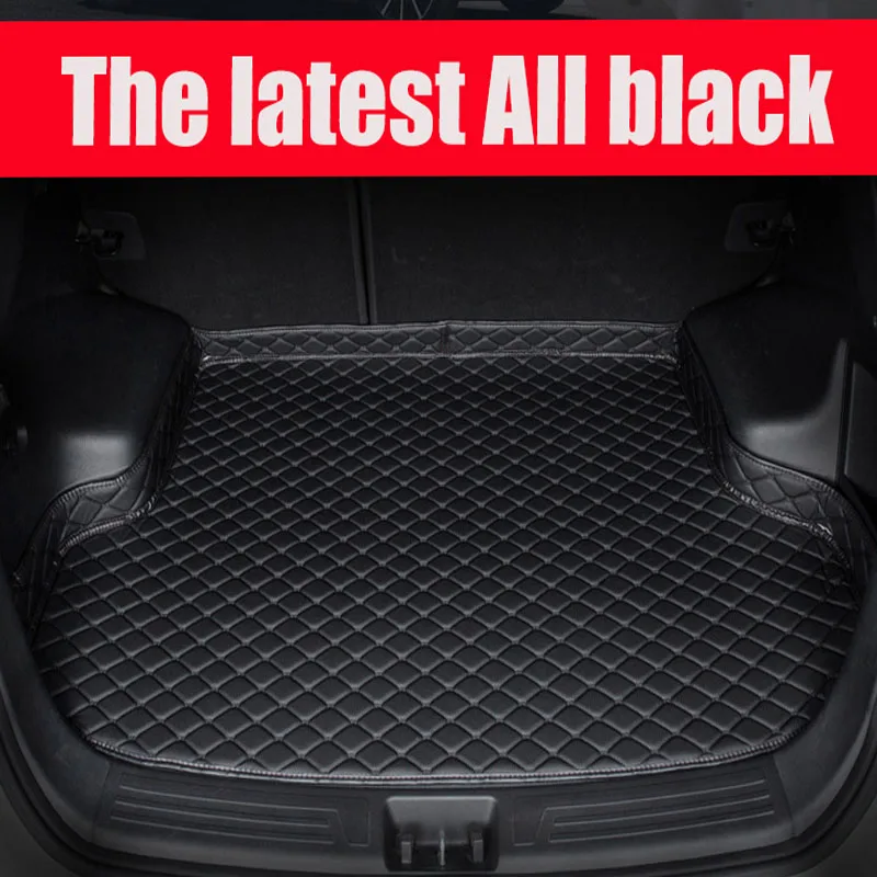 

Custom fit car Trunk mats for Nissan Rouge X-trail Murano Sentra Sylphy versa Tiida 5D carpet floor liner