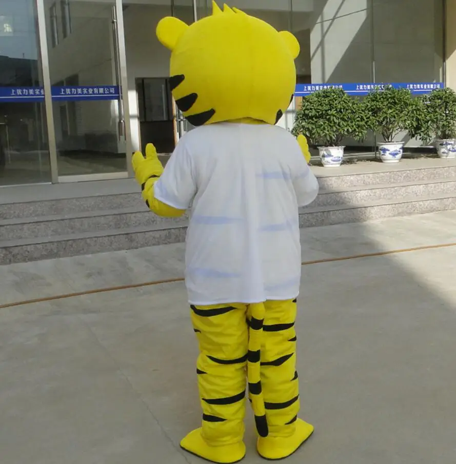 Anime Cartoon Tiger Mascot Costume Animal fancy dress Adult Size Outfit For Enterainment | Тематическая одежда и униформа