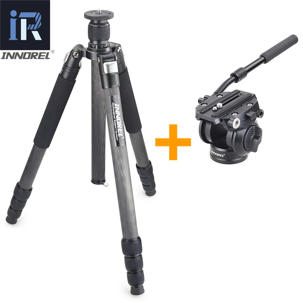 INNOREL RT85C превосходный штатив из углеродного волокна для цифровой DSLR камеры сверхмощный штатив для камеры Профессиональный двойной панорамный шаровой головкой - Цвет: RT85C with H70 head