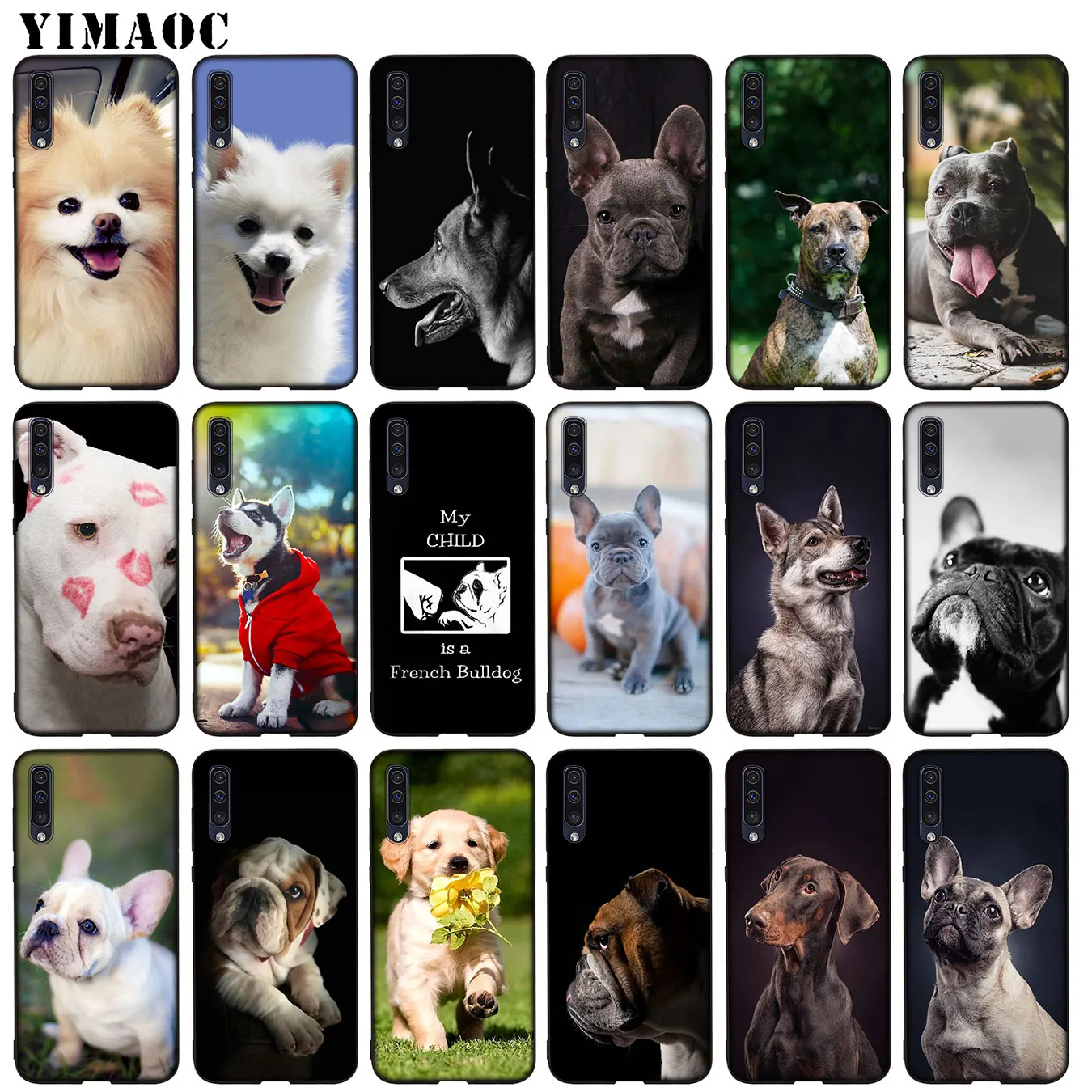 Мягкий силиконовый чехол YIMAOC для Samsung Galaxy A70 A60 A50 A40 A30 A20 A10 A50S A40S A30S A20S A10S|Бамперы| |