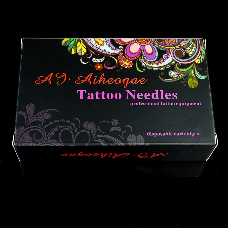 Татуировка Перманентный макияж подачи чернил игла для коррекции бровей Иглы 10