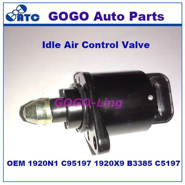 Idle Air Control Valve for Peugeot 306 405 806 OEM 1920N1 1920AH A96157 1140129 D35013480 B35/00 | Fuel Injector