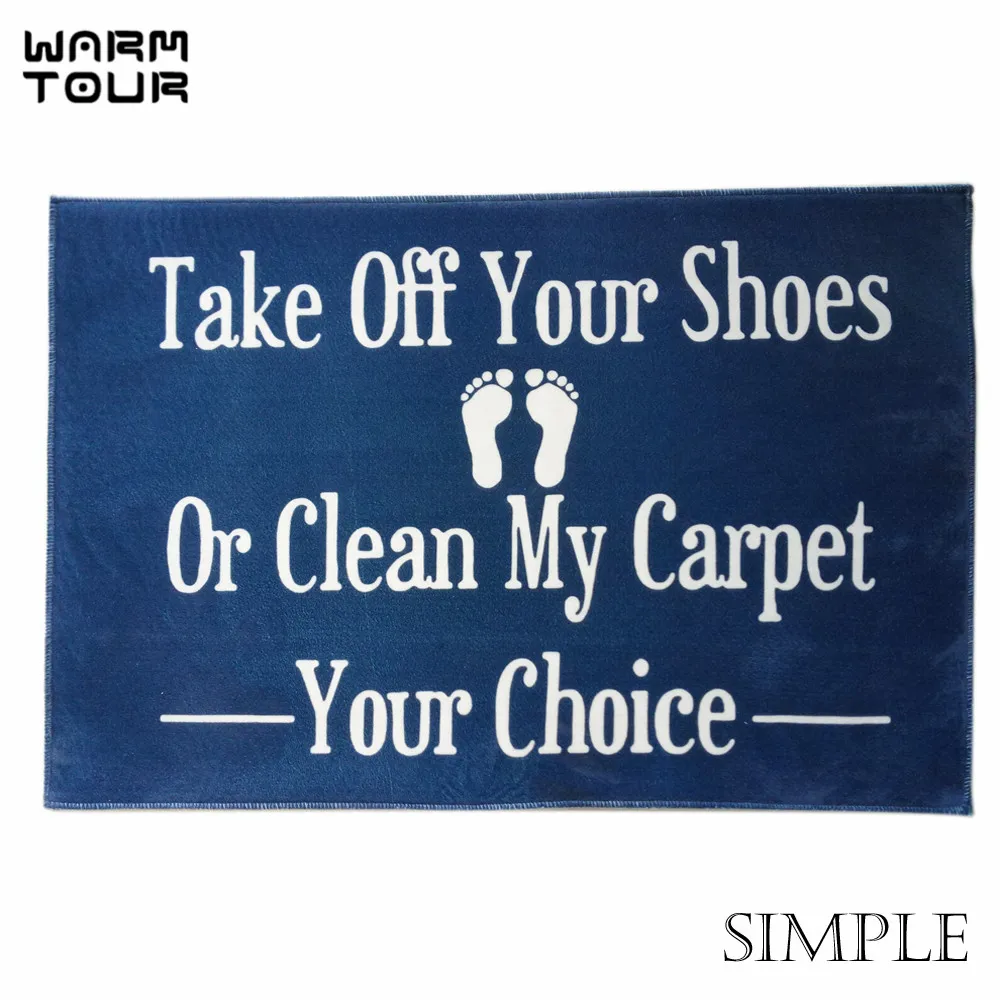 Уникальный дизайн удобные стильные коврики для дверей Декор Великолепный синий