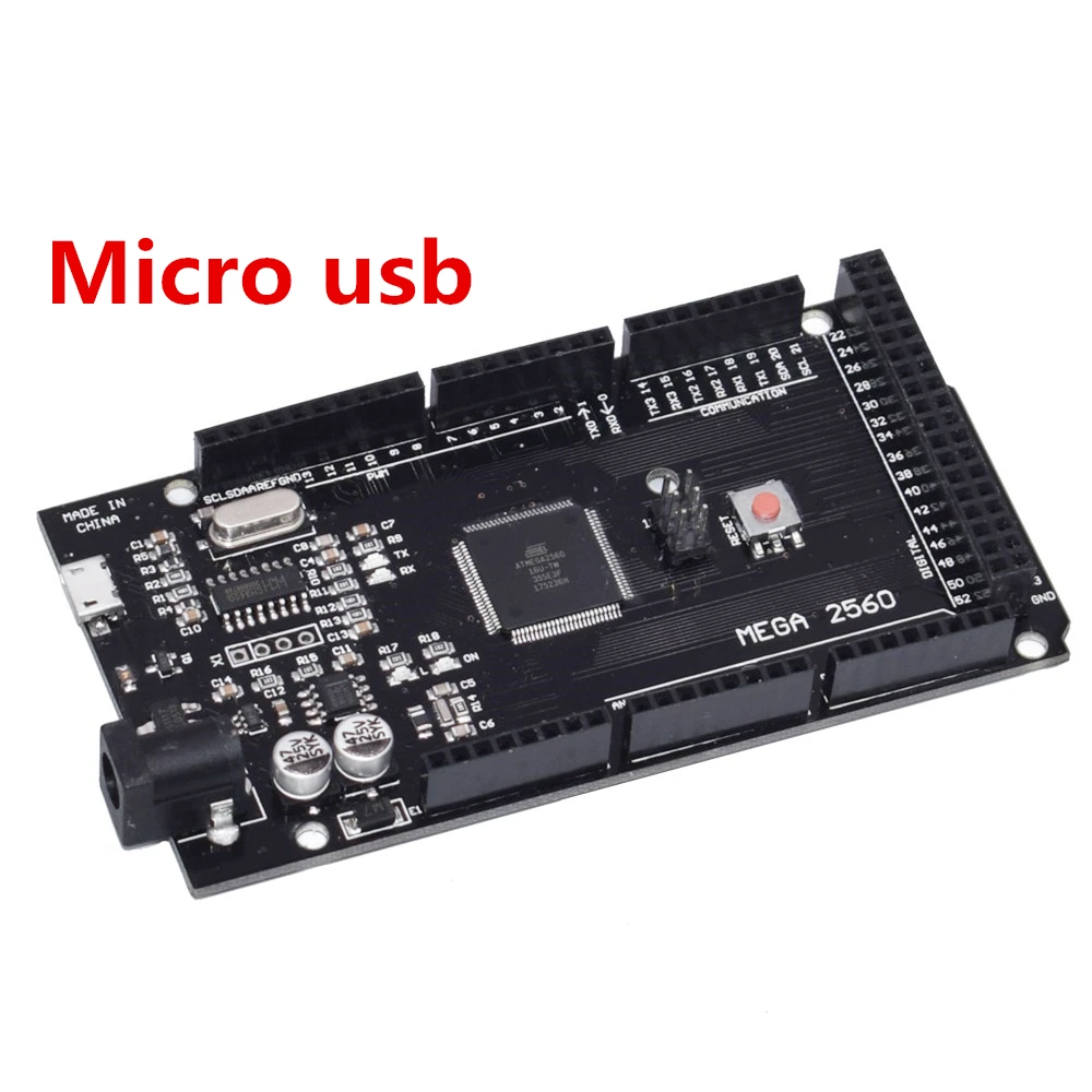 1 шт. MEGA2560 макетная плата MEGA 2560 R3 (ATmega2560-16AU CH340G) AVR USB для Arduino | Обустройство дома