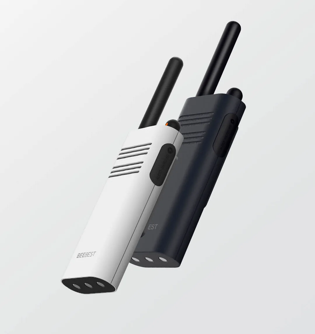Xiaomi Beebest Smart Walkie talkie 1-5 км вызов 16 каналов анти-помех длительный режим ожидания ручной смартфон