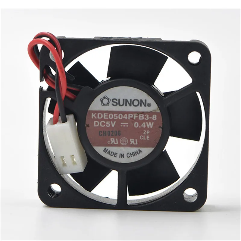 Sunon KDE0504PFB2 Компьютерный Вентилятор с двойным шаровым охлаждением DC 5 в 0 4 Вт 0.14A 4010
