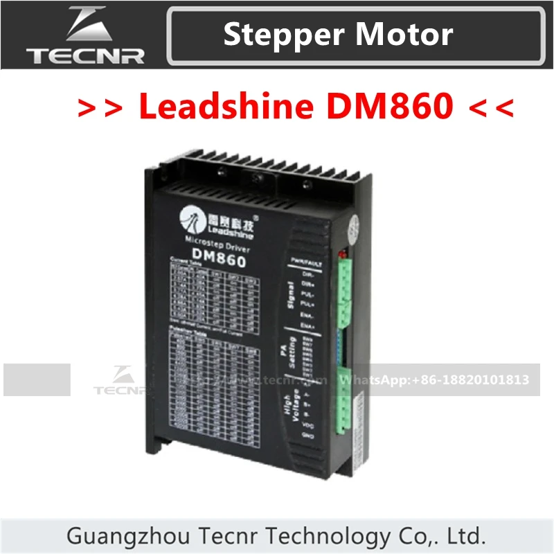 

Leadshine DM860 Stepper Driver raplace M860 DC18-80V For 2 Phase Nema23 Nema34 Stepper Motor