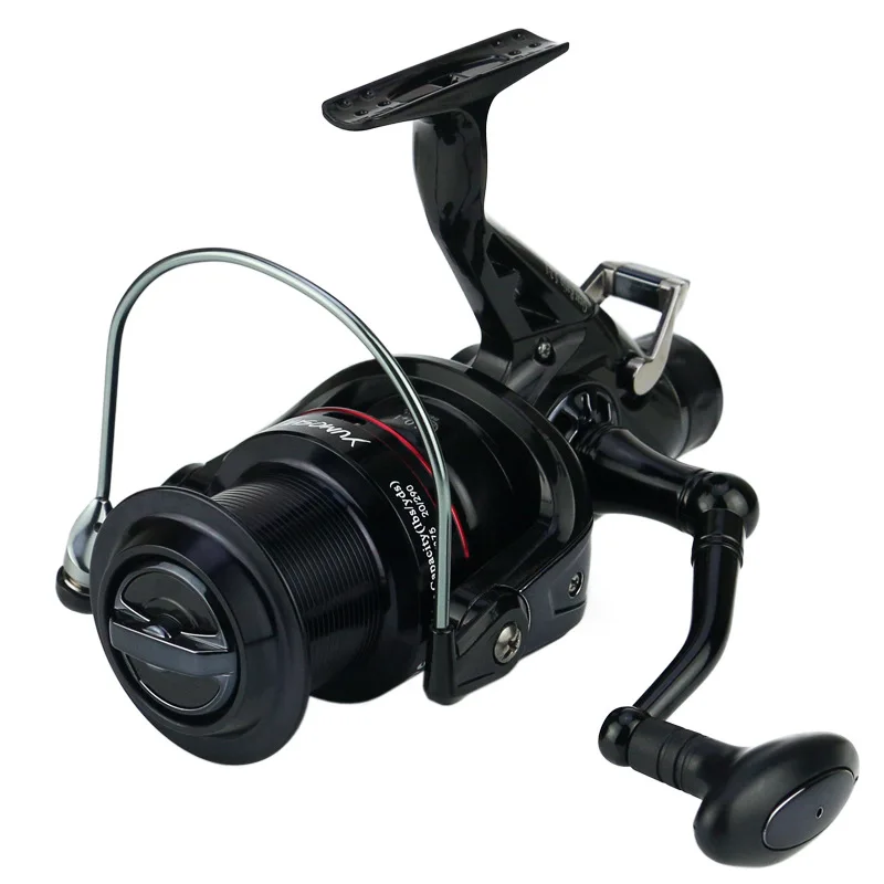 Рыболовная катушка YUMOSHI Carp 12BB 5 2: 1 пресноводная/соленая двойной тормоз гладкая