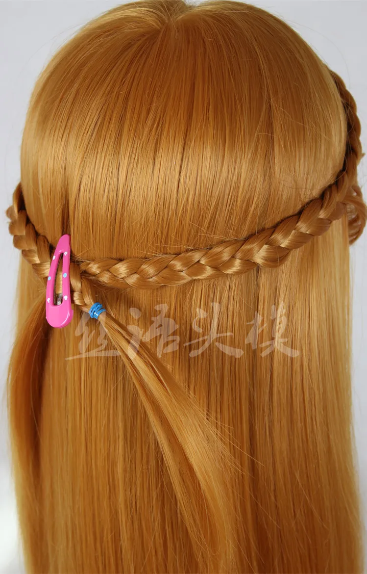 Бесплатная Доставка! Новинка голова манекена с волосами тренировочная для волос