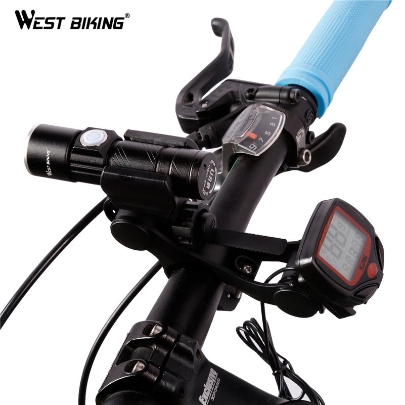 Удлинитель для ручки велосипеда WEST BIKING нейлоновый двойной держатель горных и