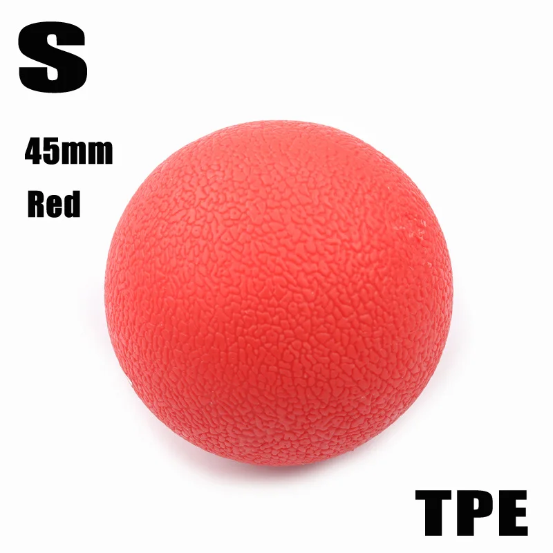 S red ITSTYLE мяч для Лакросса спортивные мышцы расслабляющие усталость ролик Тренажерный Зал Фитнес Массаж терапия триггер точка тела Йога упражнения мяч - Цвет: S red