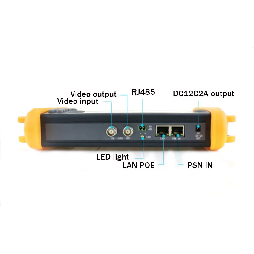 7-дюймовый HD Тестер CCTV тестер монитор IP TVI CVI AHD аналоговых камер 1080p Wifi PTZ Поддержка