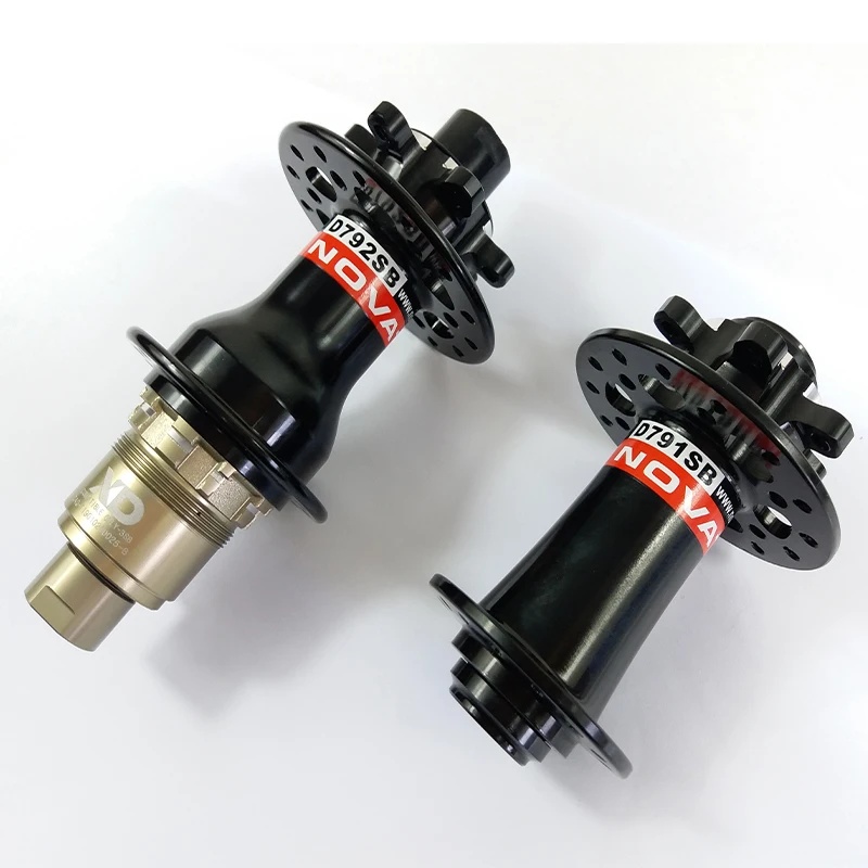Горный велосипед NOVATEC D791SB D792SB J hook втулки горного велосипеда Thru Axle Front 100*15 мм QR Rear 135