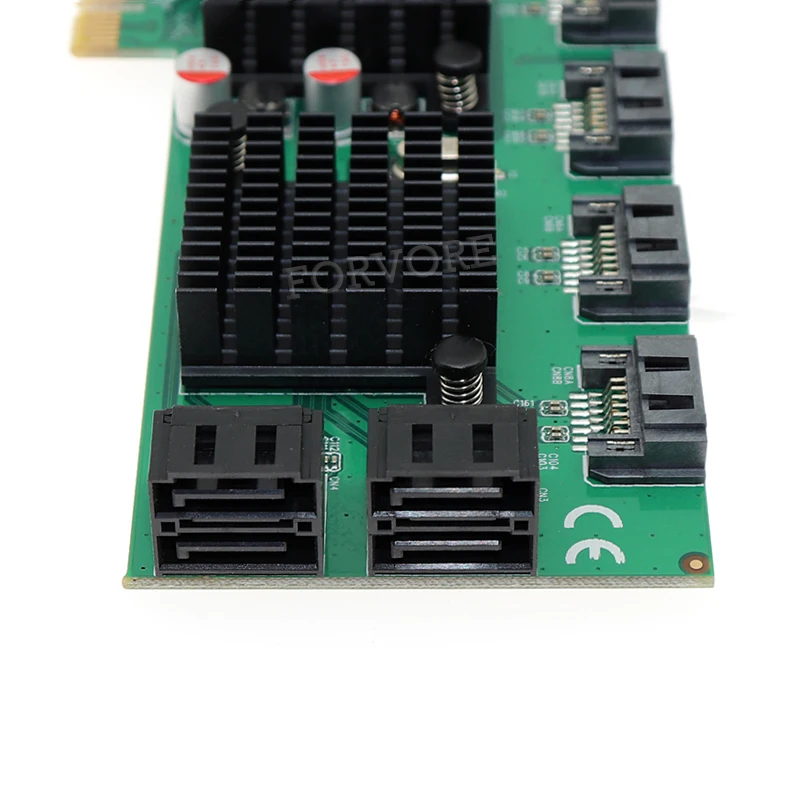 PCI E до 8 портов SATA 3 0 6 ГБ/сек. карта расширения 88SE9215 + 9705 чипсет для Marvell|Платы